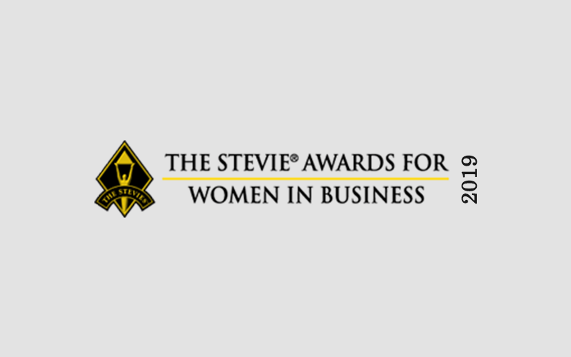 Logo of the Stevie Awards for Women in Business.