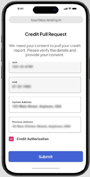 Live engagement with borrower mobile 5 Live engagement with borrower mobile 5