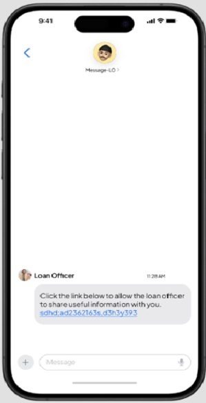 Live engagement with borrower mobile1 Live engagement with borrower mobile1